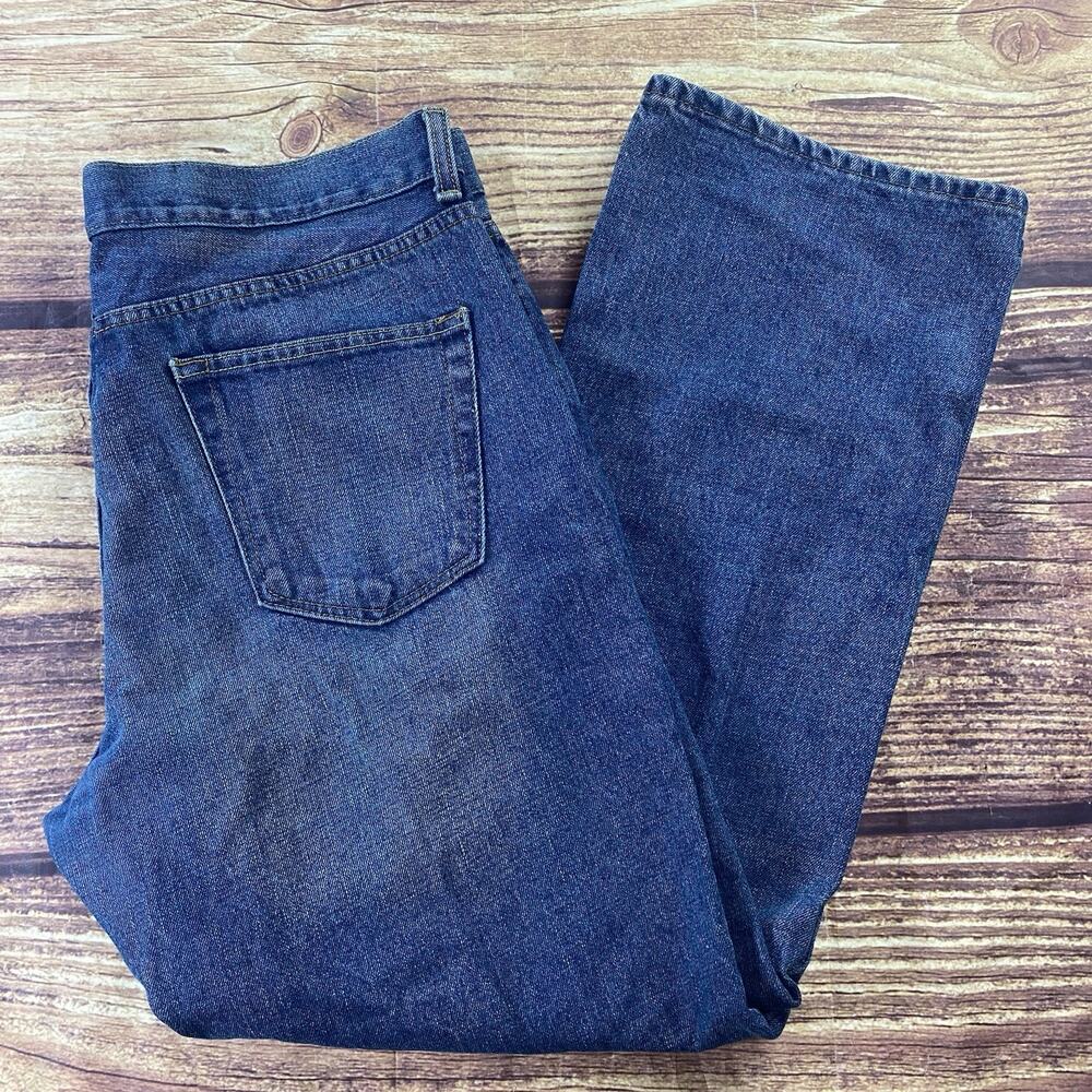 Roebuck & Co. Jeans Mens Sz 36x30 Boot cut blue Premium Denim 100% Cotton
